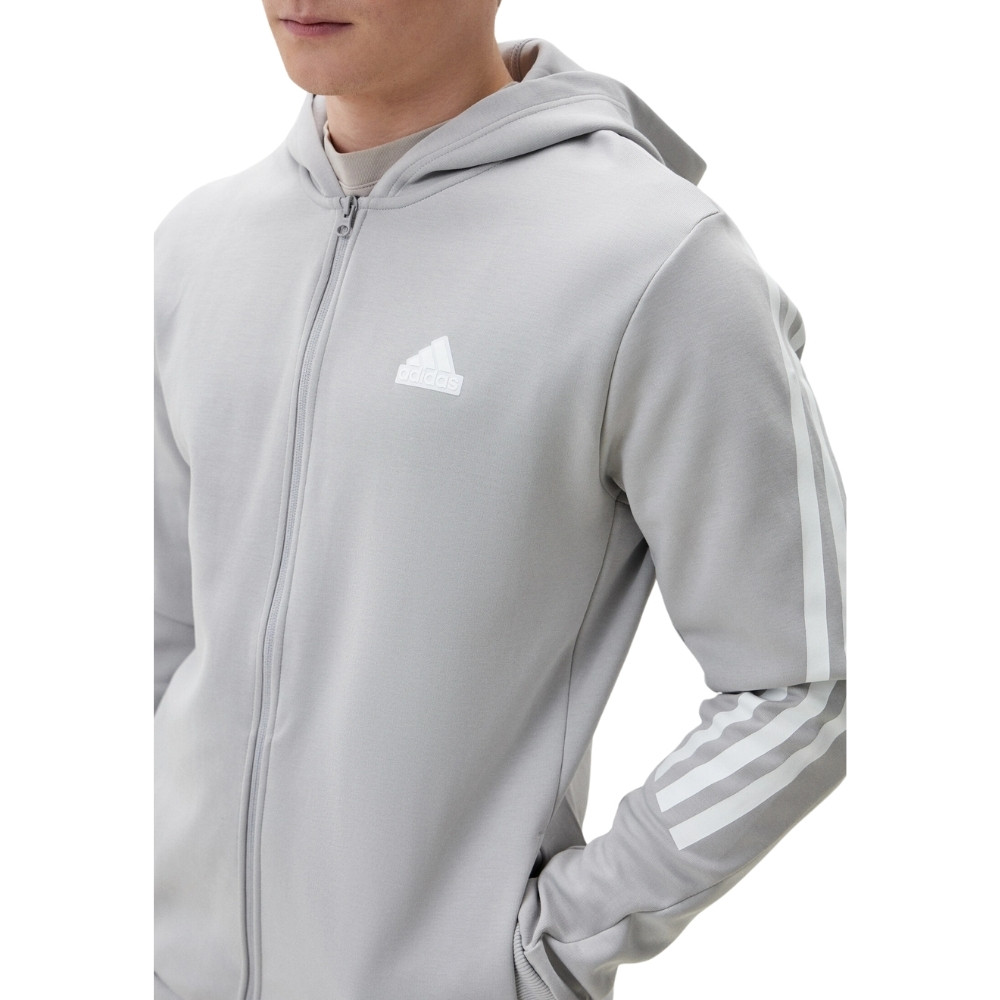 Чоловіча толстовка Adidas FUTURE ICONS 3-STRIPES FULL ZIP IR9157