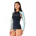 Жіноча гідрофутболка Rip Curl RIPPLE EFFECT UPF LS TOP 14JWRV-90