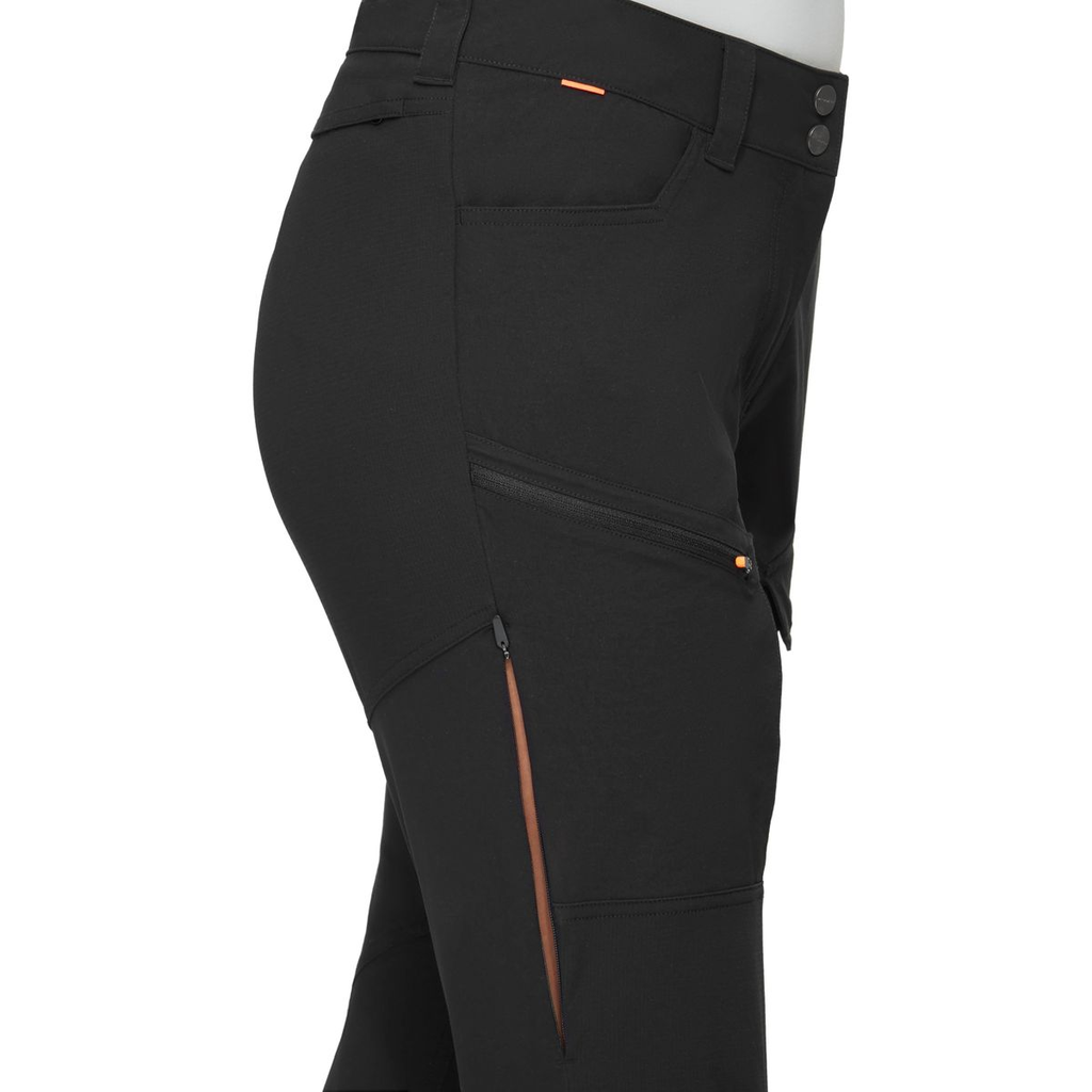 Жіночі штани для туризму Mammut Zinal Hybrid Pants Women 1022-01980-BLACK