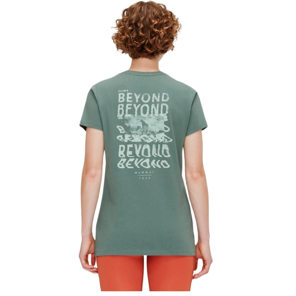 Жіноча футболка Mammut Massone T-Shirt Women Dreaming 1017-05242-JADE