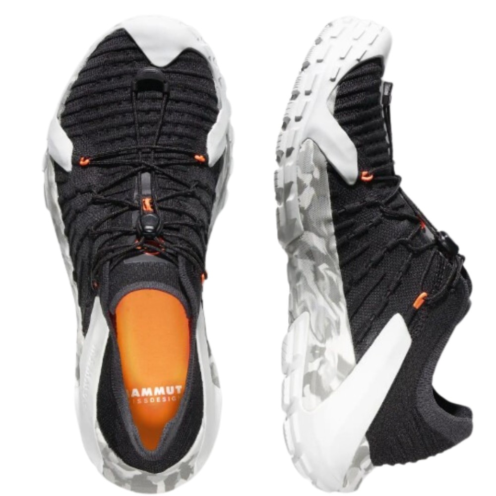 Чоловічі кросівки для трекінгу Mammut Hueco Knit II Low Men 3020-06460-BLACK