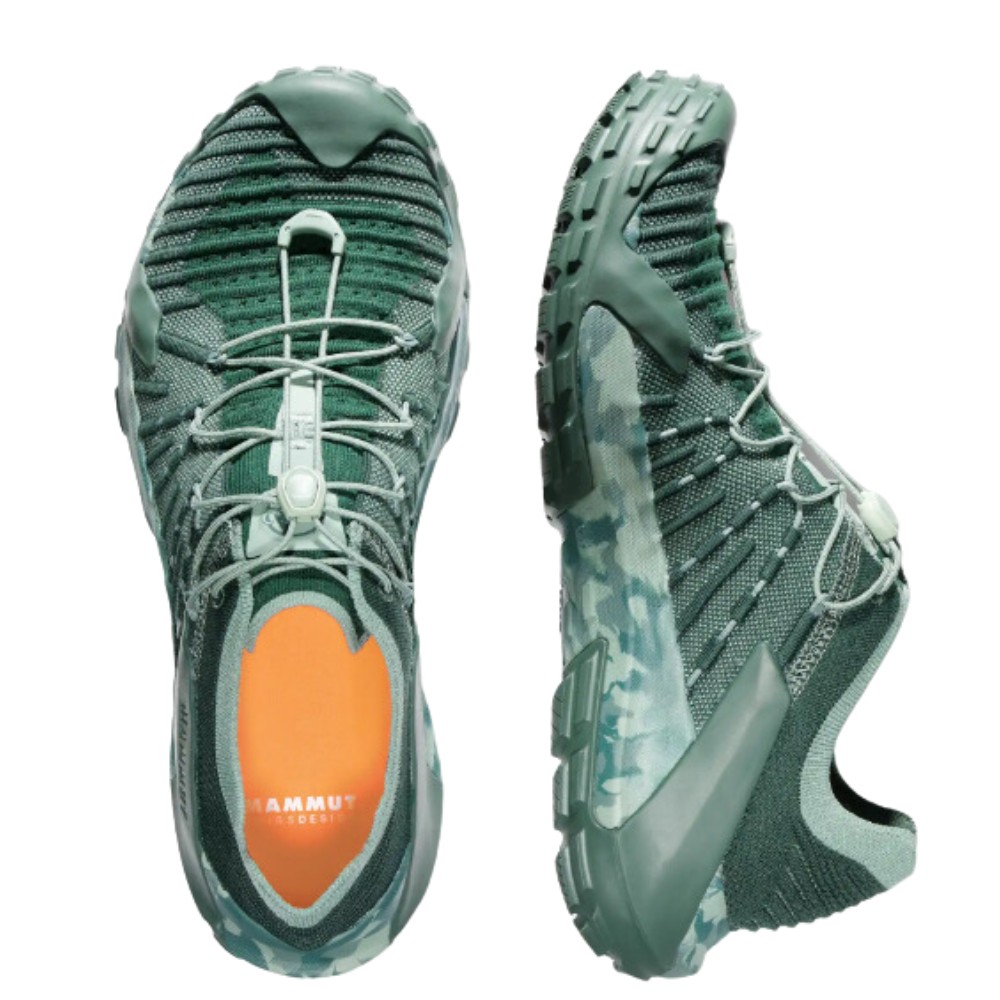 Чоловічі кросівки для трекінгу Mammut Hueco Knit II Low Men 3020-06460-JADE