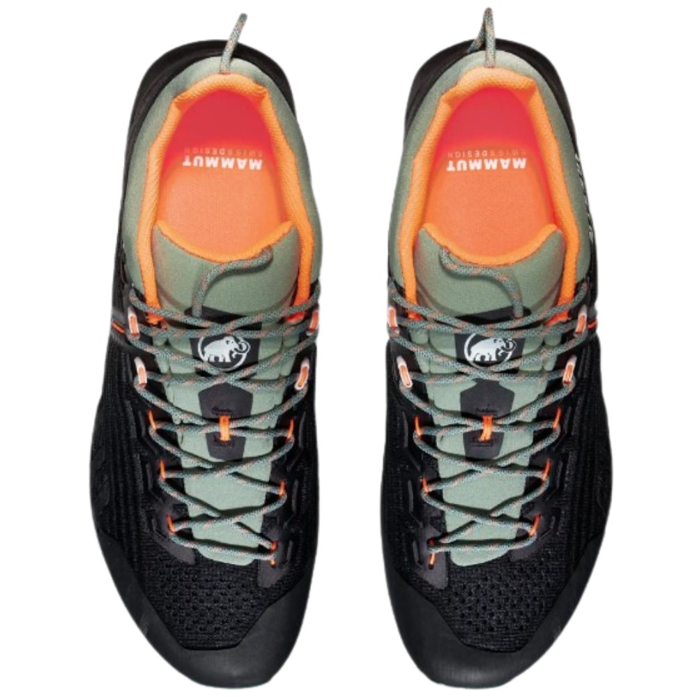 Чоловічі кросівки для трекінгу Mammut Alnasca Knit III Low Men 3020-06520-BLACK