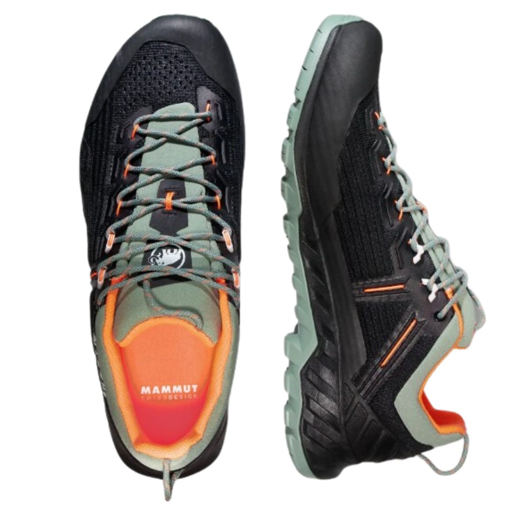 Чоловічі кросівки для трекінгу Mammut Alnasca Knit III Low Men 3020-06520-BLACK