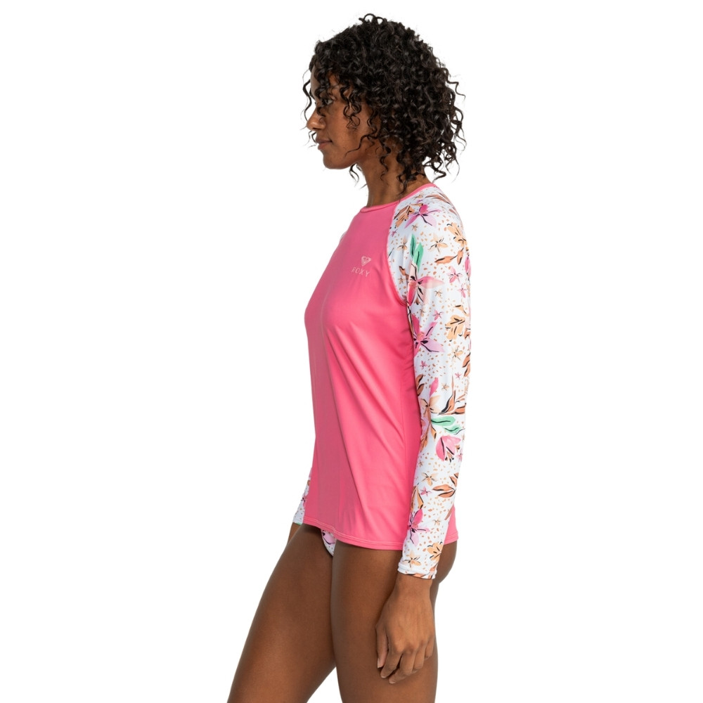 Жіночий лонгслів ROXY LS LYCRA PRINTE SFSH ERJWR03757-WBK8