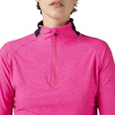 Жіночий лонгслів ROSSIGNOL MELANGE LS 1/2 ZIP RLMWL33-33E