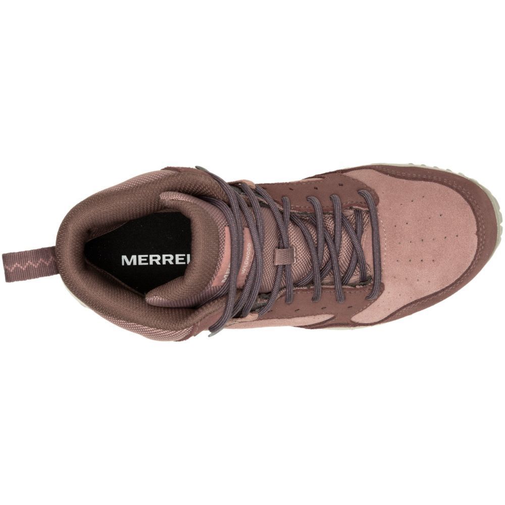 Жіночі черевики Merrell WILDWOOD MID LTR WP marron/burlwood