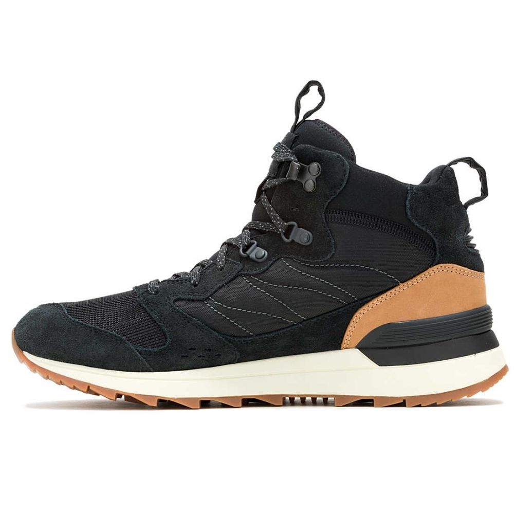 Чоловічі трекінгові черевики Merrell ALPINE 83 SNKR RECRAFT MID WP black