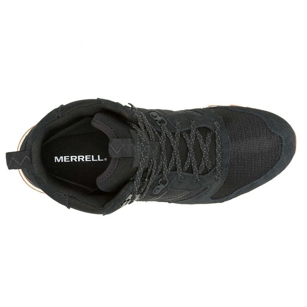 Чоловічі трекінгові черевики Merrell ALPINE 83 SNKR RECRAFT MID WP black
