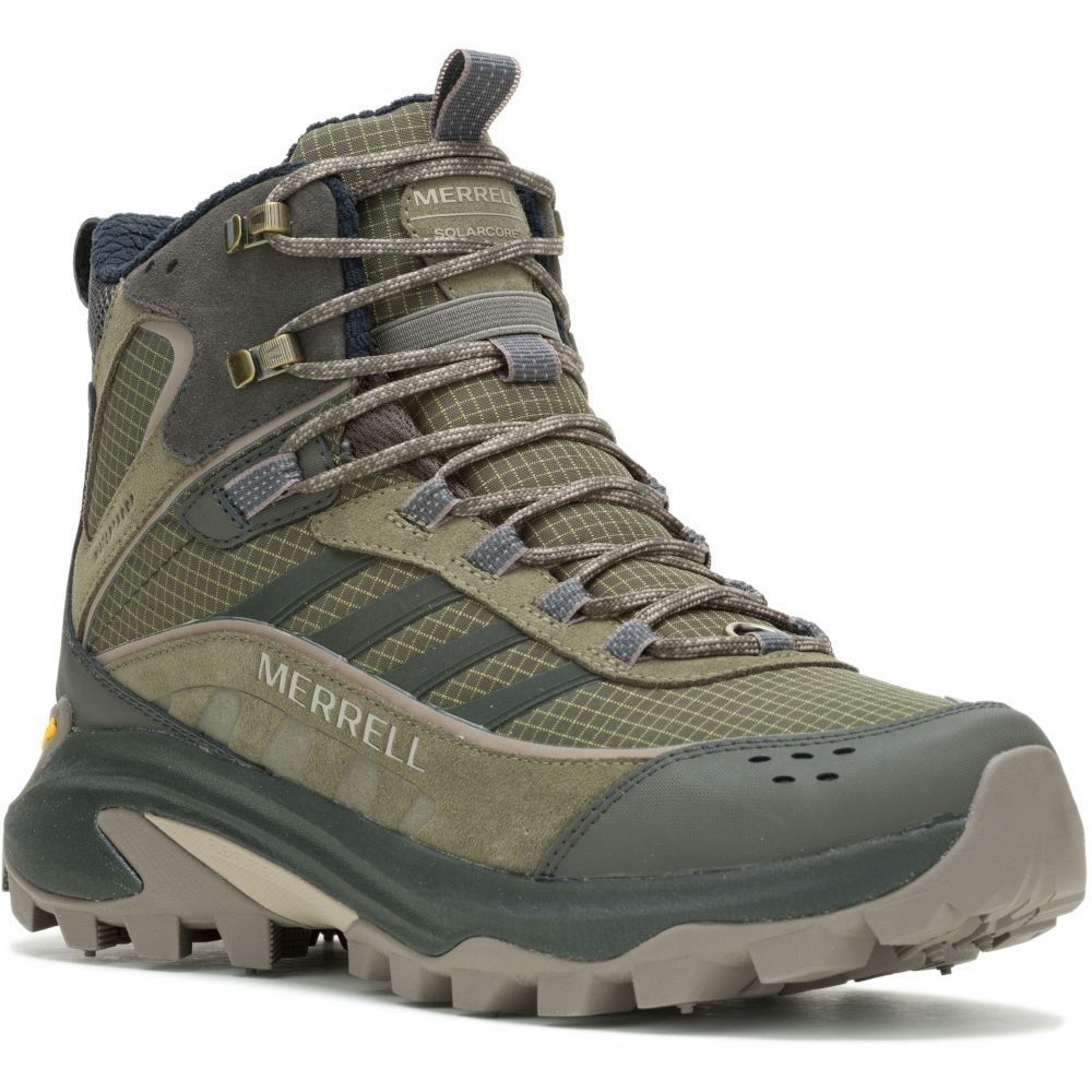 Чоловічі трекінгові черевики Merrell MOAB SPEED 2 THERMO MID WP olive