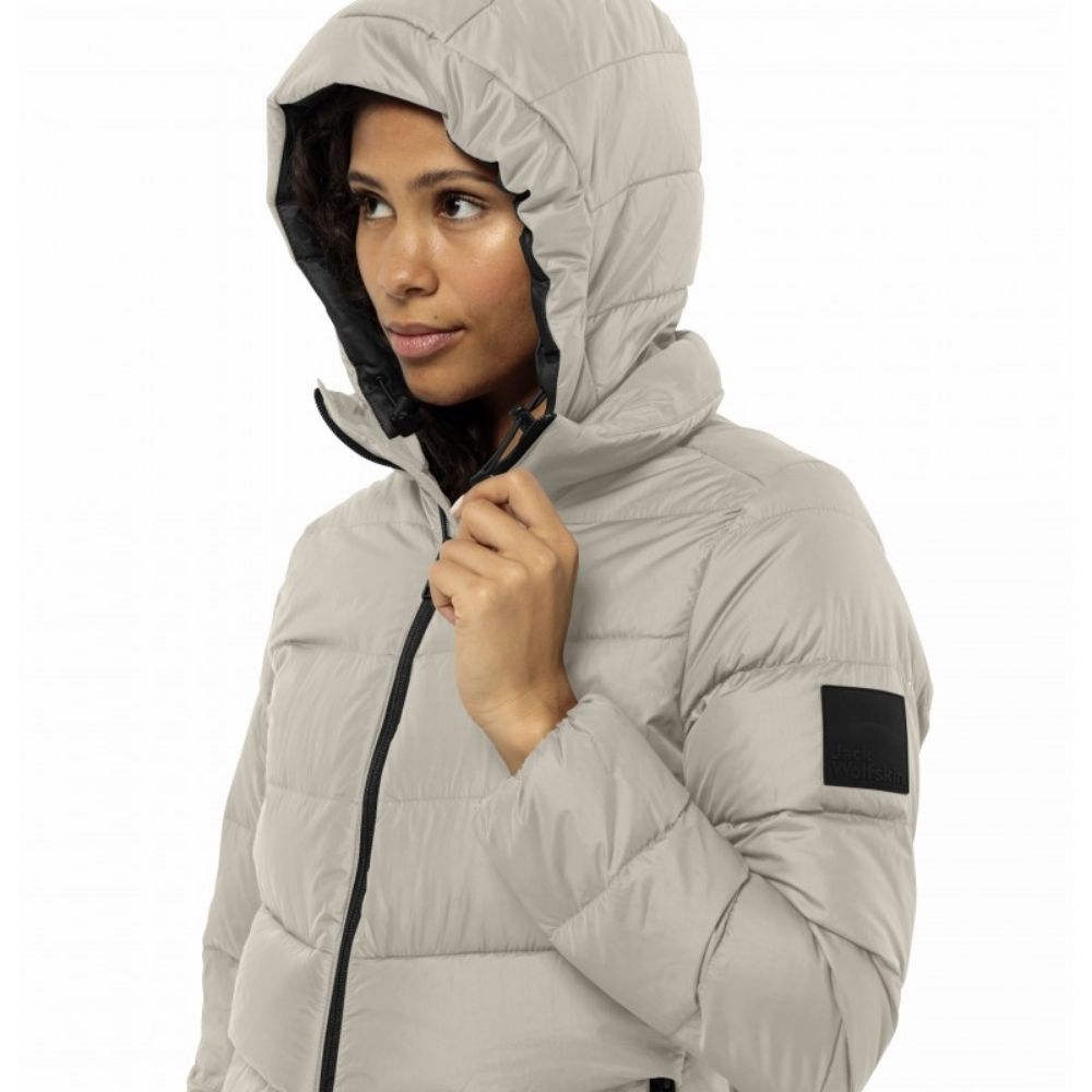 Жіноче пухове напівпальто Jack Wolfskin LENAUPLATZ COAT W 1207471_A0029