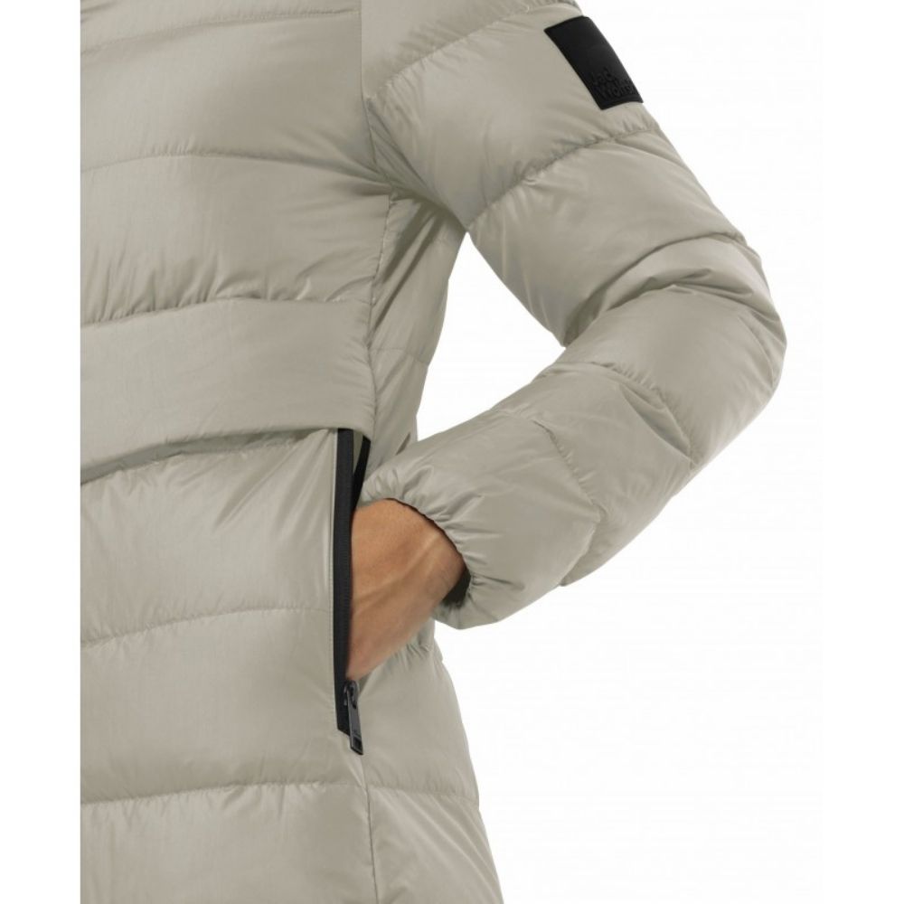 Жіноче пухове напівпальто Jack Wolfskin LENAUPLATZ COAT W 1207471_A0029