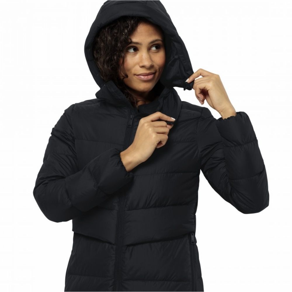 Жіноче пухове напівпальто Jack Wolfskin LENAUPLATZ COAT W 1207471_6350