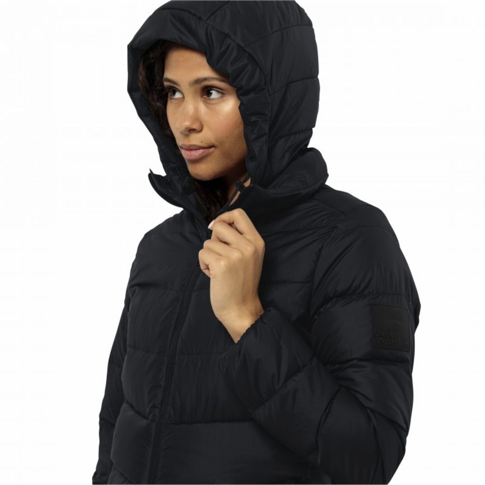 Жіноче пухове напівпальто Jack Wolfskin LENAUPLATZ COAT W 1207471_6350
