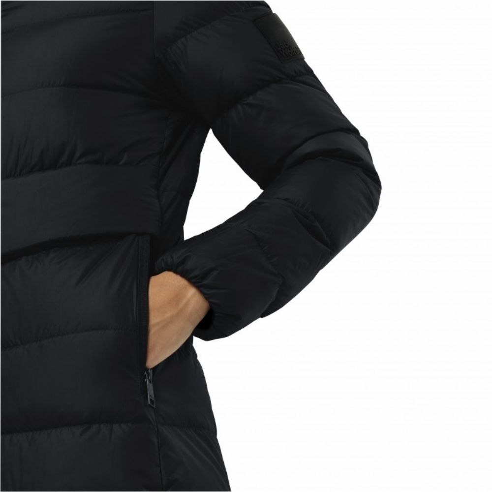 Жіноче пухове напівпальто Jack Wolfskin LENAUPLATZ COAT W 1207471_6350