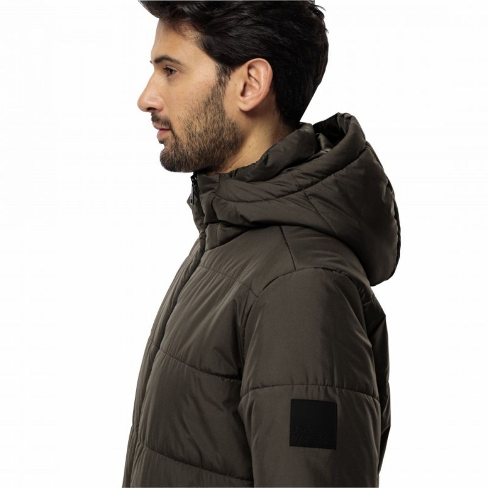Чоловічий синтетичний пуховик Jack Wolfskin DEUTZER LONG JKT M 1207451_5719