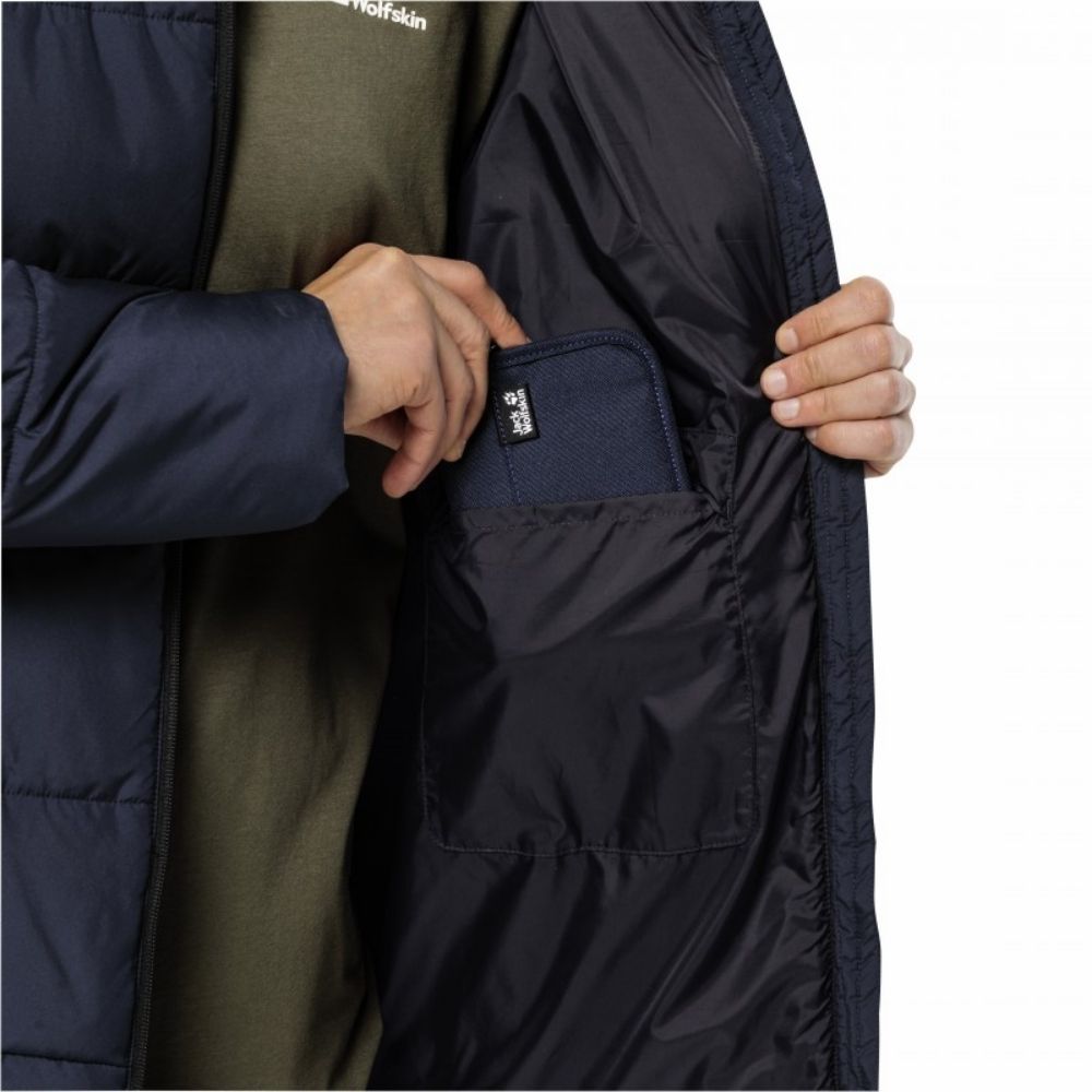 Чоловічий синтетичний пуховик Jack Wolfskin DEUTZER LONG JKT M 1207451_1010