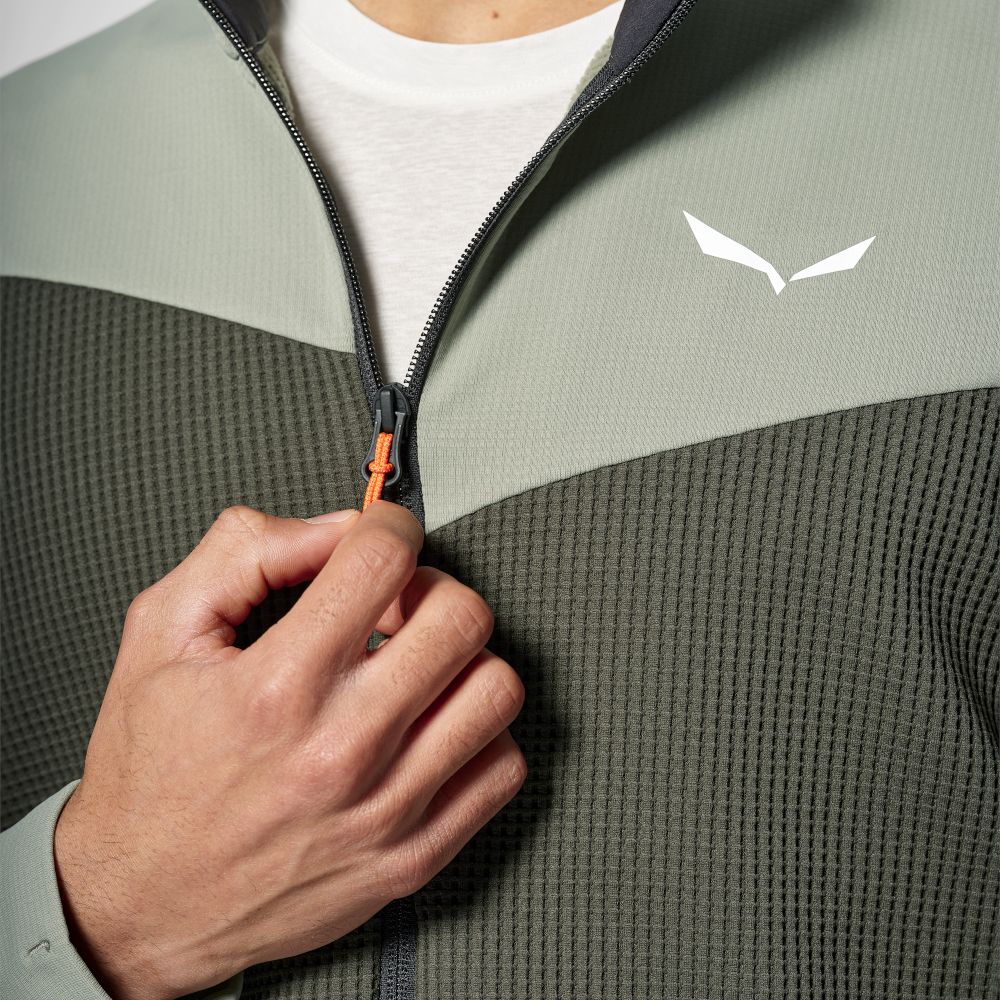 Чоловіча куртка Salewa PUEZ WAFFLE HYB PL JACKET M 28859_5281