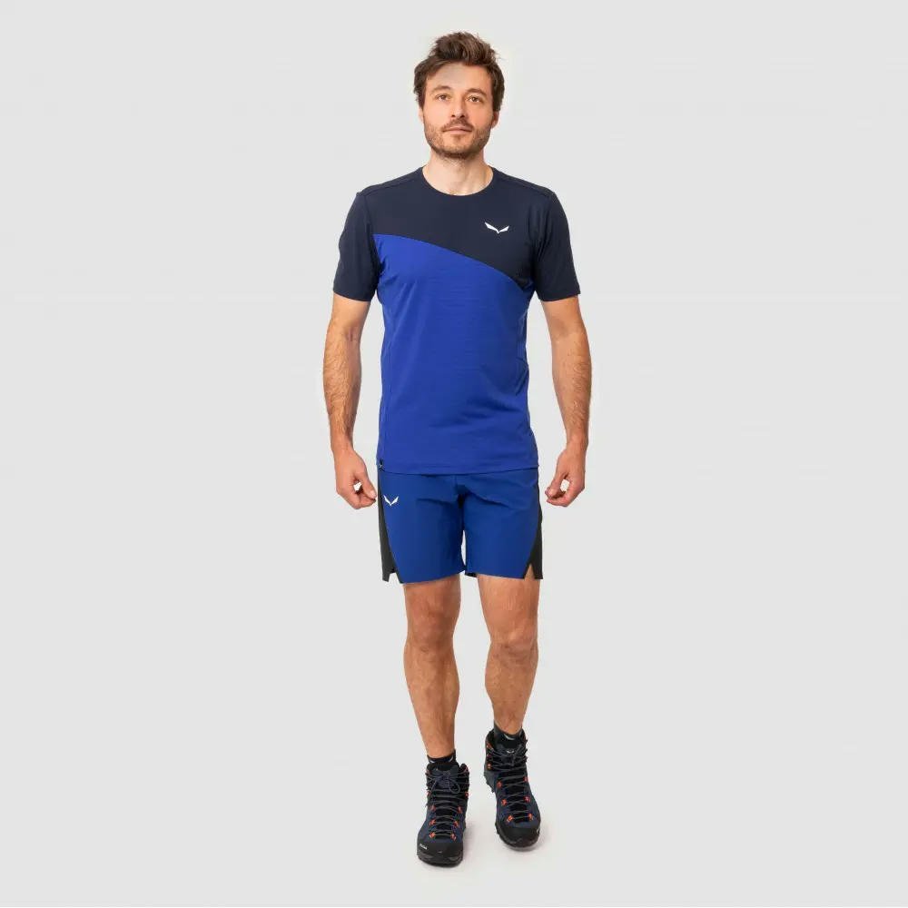 Чоловіча футболка Salewa PUEZ SPORTY DRY M T-SHIRT 28632_8621