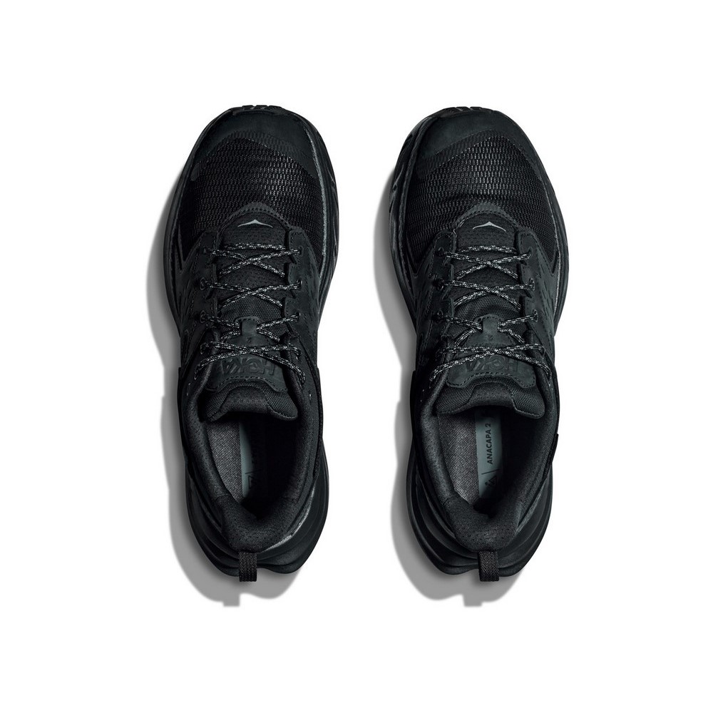 Чоловічі черевики для туризму Hoka One One M ANACAPA 2 LOGTX 1141632F-BBLC