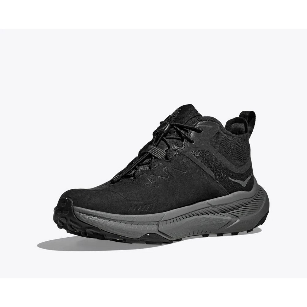 Чоловічі черевики для туризму Hoka One One M TRANSPORT CHUKKA GTX 1155190-BBLC