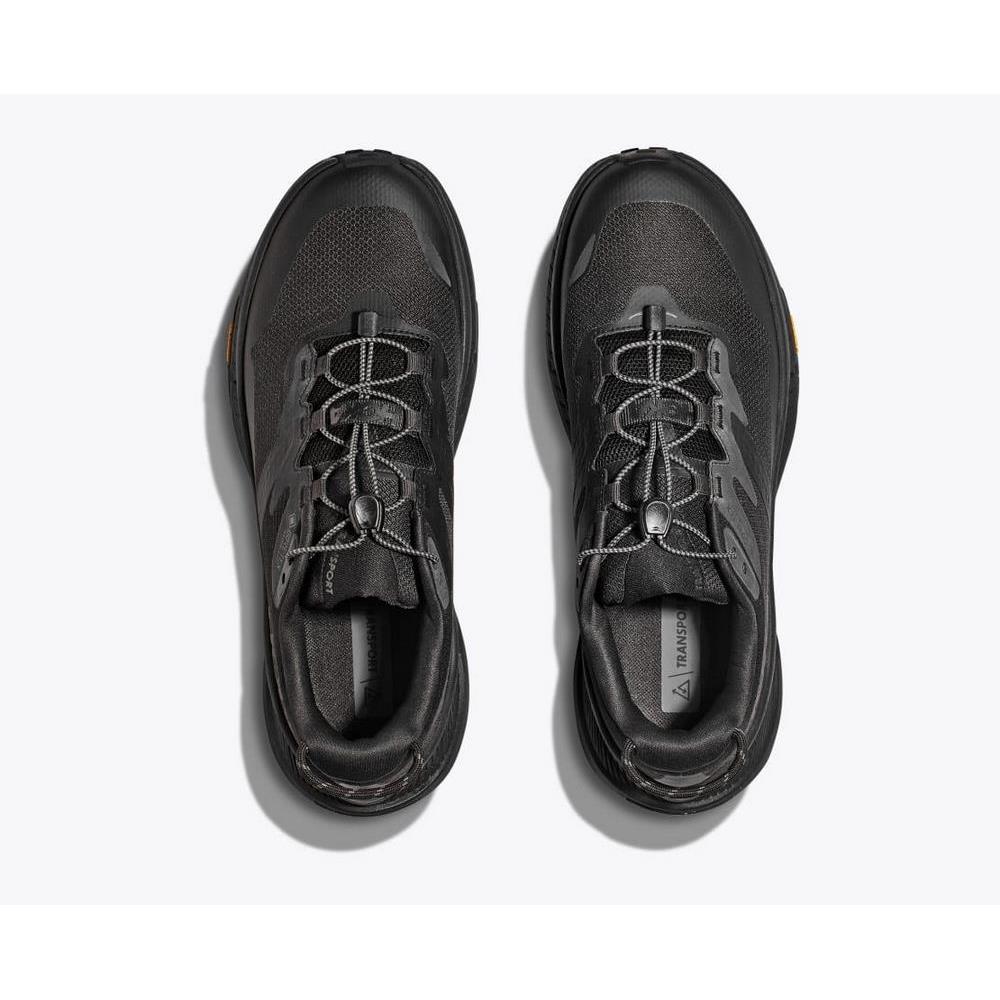 Чоловічі черевики для туризму Hoka One One M TRANSPORT GTX 1133957F-BLCKB