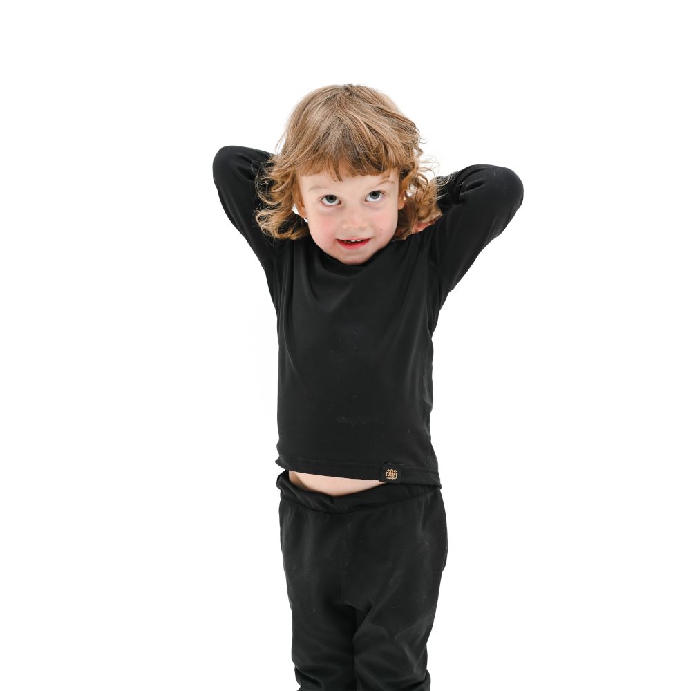 Дитяча термофутболка Yeti Top Kids TKL0037-BLK
