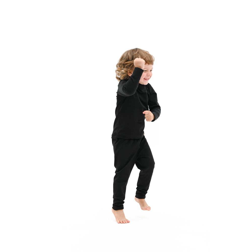 Дитяча термоштани Yeti Bottom Kids TKT0042-BLK