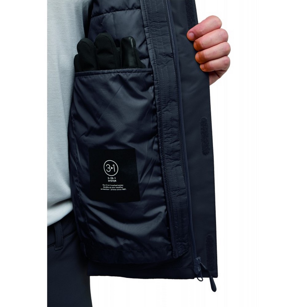 Чоловіча куртка 3 в 1 Jack Wolfskin JASPER 3IN1 JKT M A61858_6350