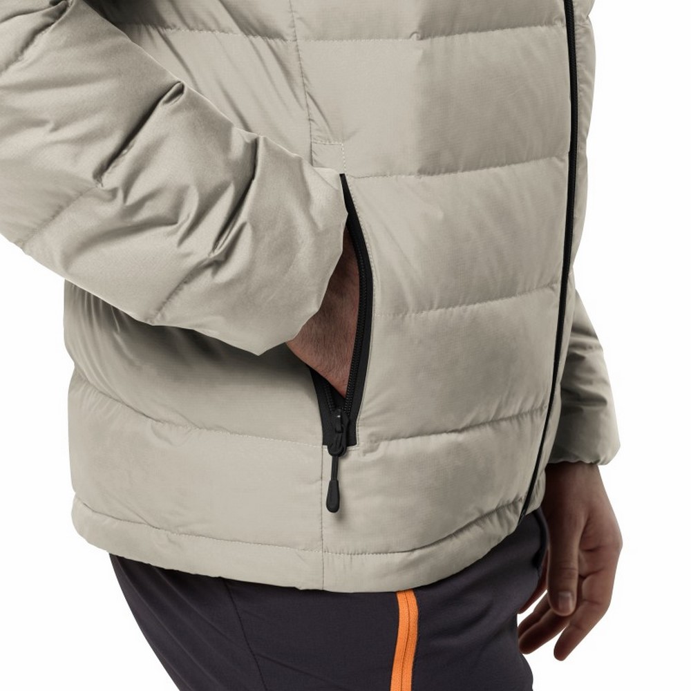 Чоловіча куртка прошита пухова Jack Wolfskin ATHER DOWN HOODY M 1207671_A0029