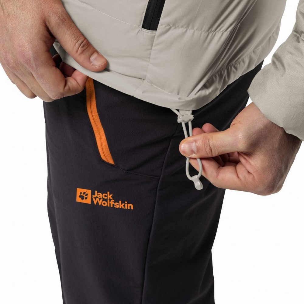 Чоловіча куртка прошита пухова Jack Wolfskin ATHER DOWN HOODY M 1207671_A0029