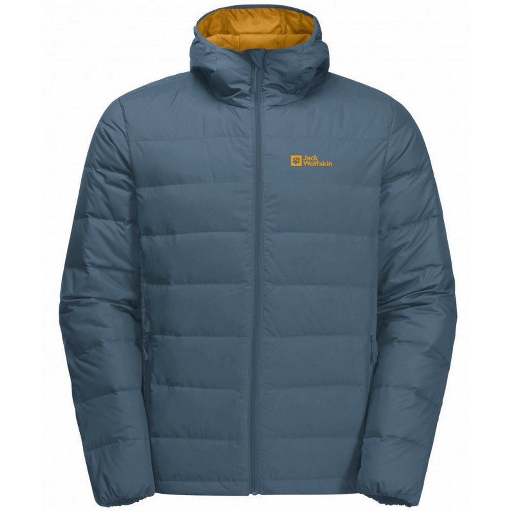 Чоловіча куртка прошита пухова Jack Wolfskin ATHER DOWN HOODY M 1207671_C0412
