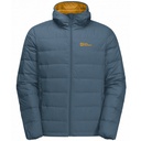 Чоловіча куртка прошита пухова Jack Wolfskin ATHER DOWN HOODY M 1207671_C0412
