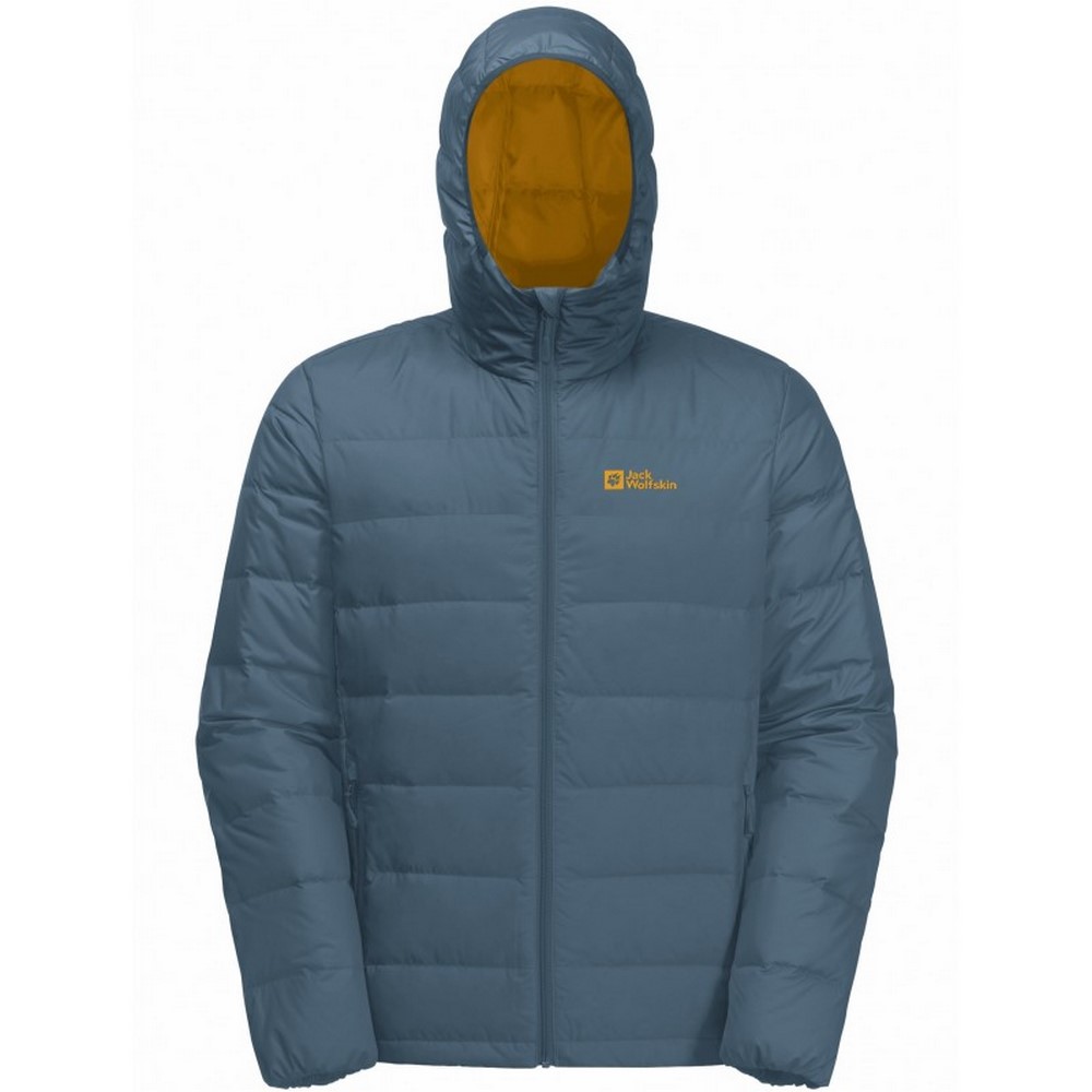 Чоловіча куртка прошита пухова Jack Wolfskin ATHER DOWN HOODY M 1207671_C0412