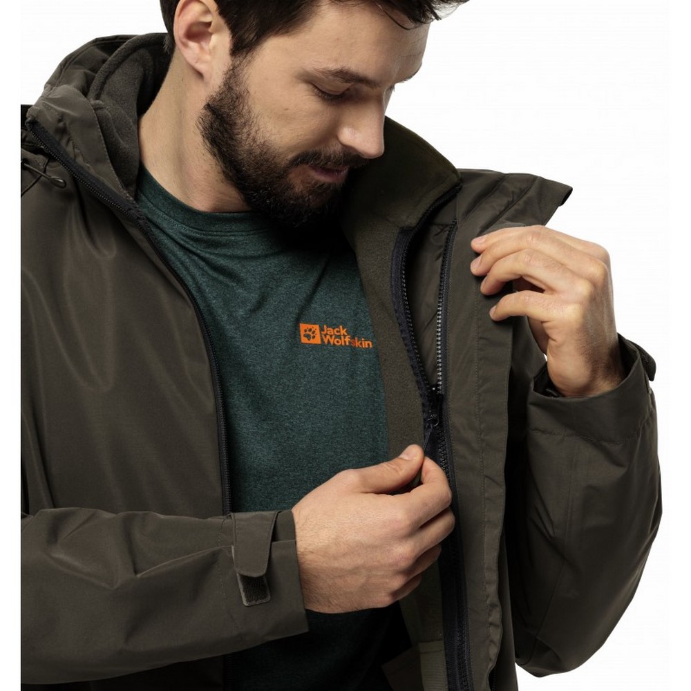 Чоловічий фліс Jack Wolfskin WALDSTEIG FZ M 1711361_T0140