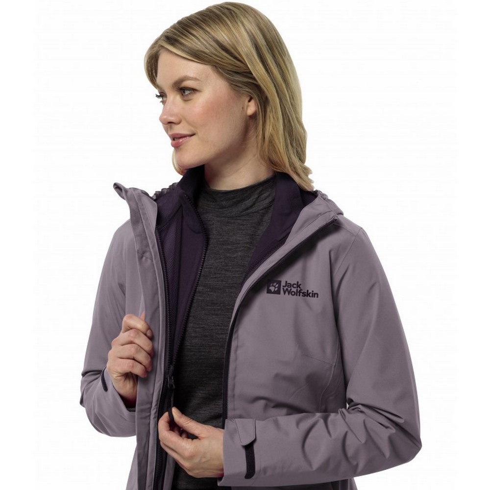 Жіноча куртка 3 в 1 Jack Wolfskin MOONRISE 3IN1 JKT W 1115621_I0083