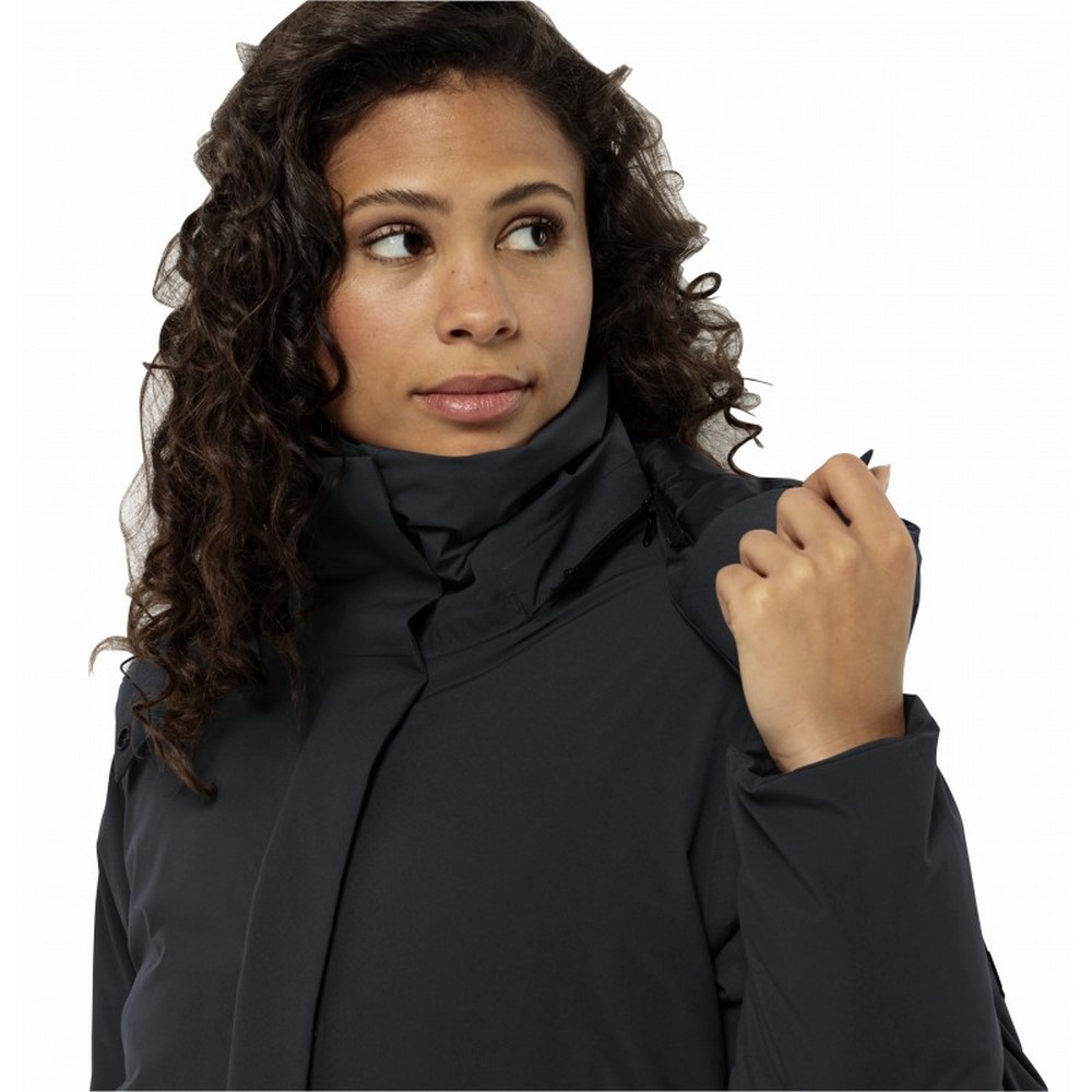 Жіноче напівпальто пухове Jack Wolfskin LUISENPLATZ COAT W 1116121_6350