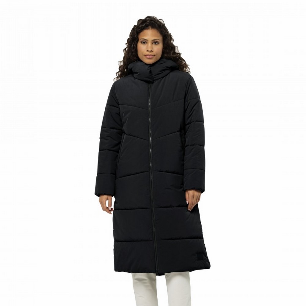 Жіноче напівпальто Jack Wolfskin KAROLINGER LONG COAT W 1207481_6350