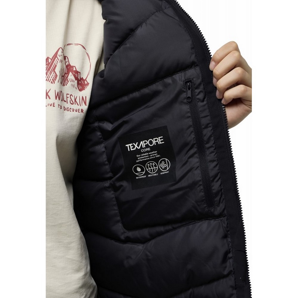 Жіноче напівпальто пухове Jack Wolfskin WINTERTOR COAT W A60019_6000