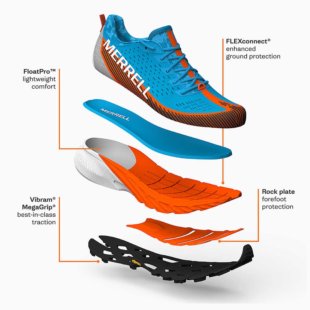 Чоловічі бігові кросівки Merrell AGILITY PEAK 5 J068045