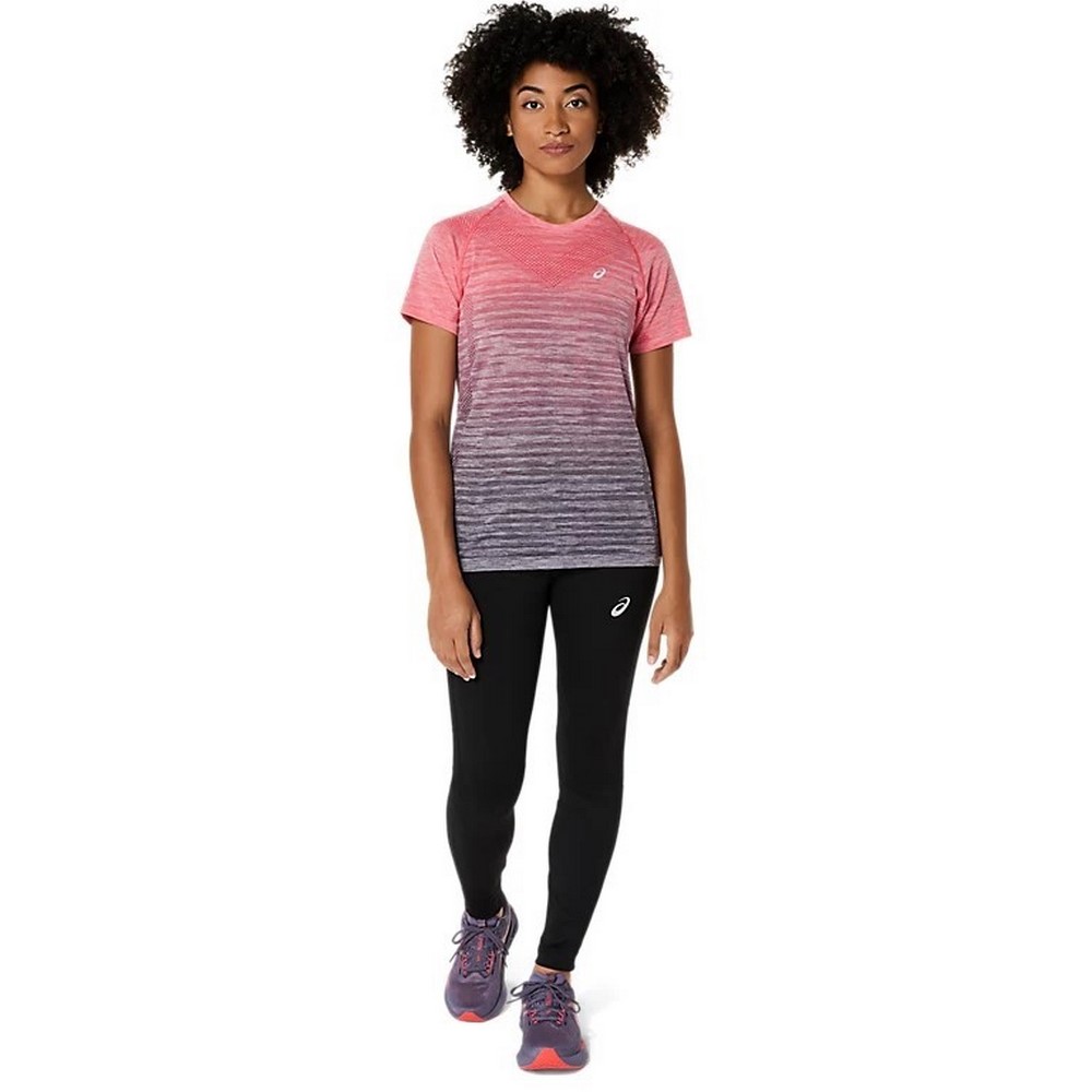 Жіноча спортивна футболка Asics SEAMLESS SHORT SLEEVE TOP 2012C385-701