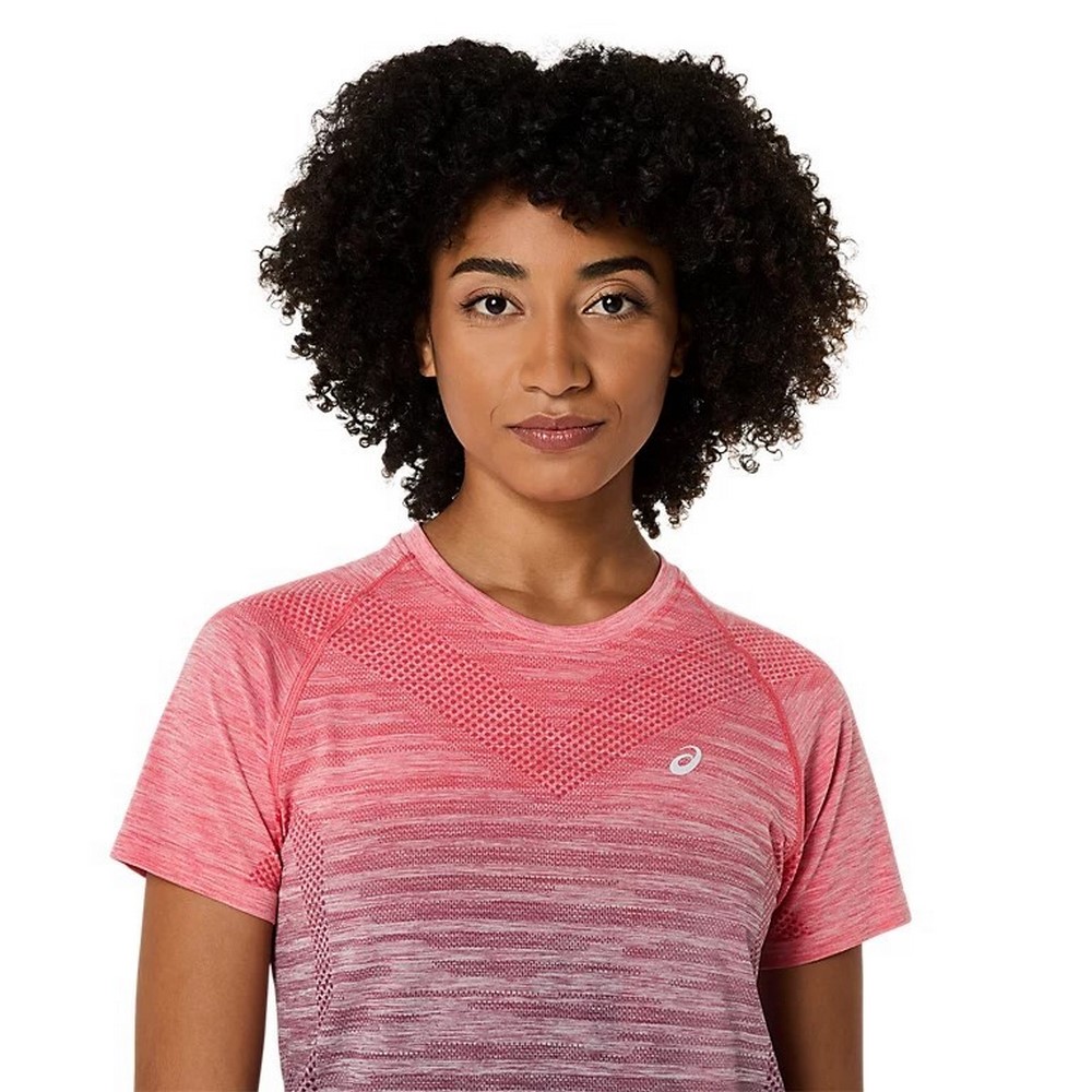 Жіноча спортивна футболка Asics SEAMLESS SHORT SLEEVE TOP 2012C385-701