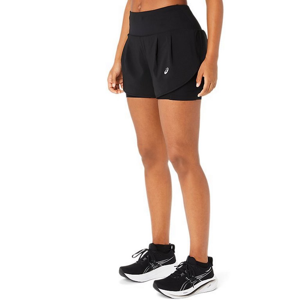 Жіночі шорти для бігу Asics ROAD 2-N-1 3.5IN SHORT 2012C975-001