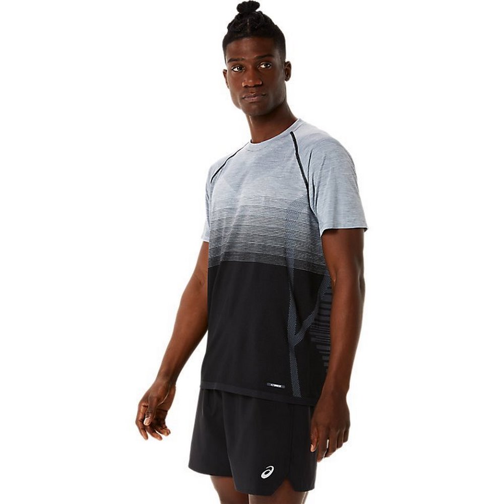 Чоловіча спортивна футболка Asics SEAMLESS SHORT SLEEVE TOP 2011C398-002