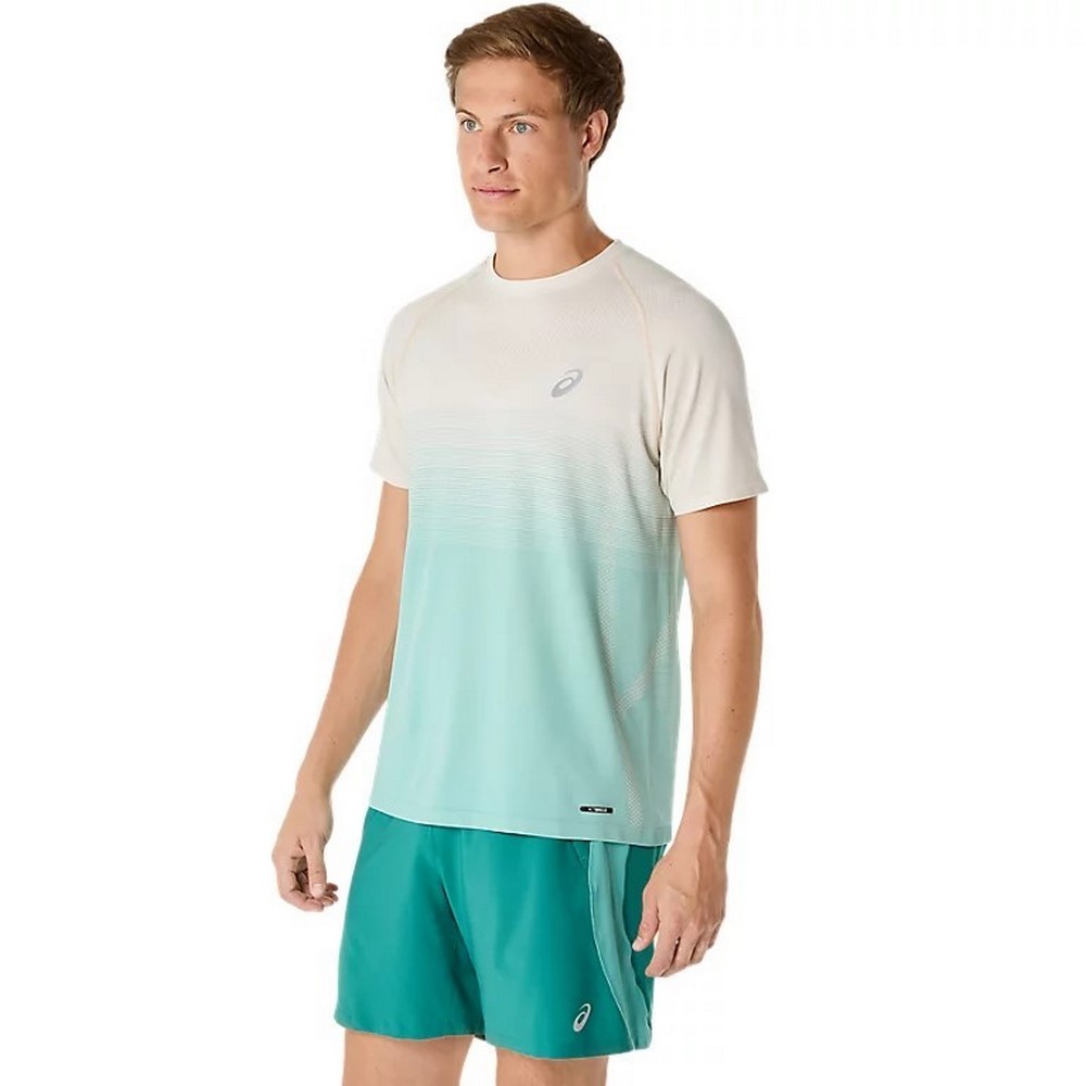 Чоловіча спортивна футболка Asics SEAMLESS SHORT SLEEVE TOP 2011C398-201