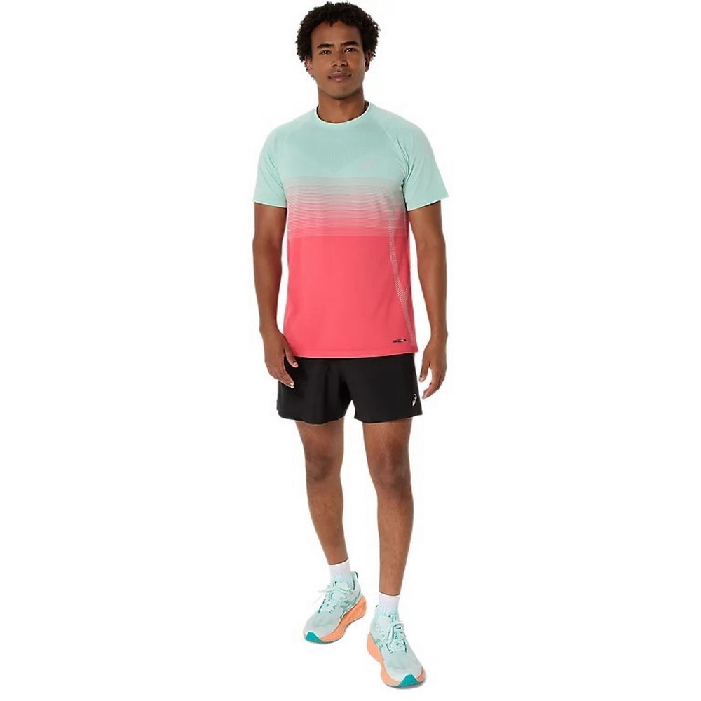 Чоловіча спортивна футболка Asics SEAMLESS SHORT SLEEVE TOP 2011C398-700