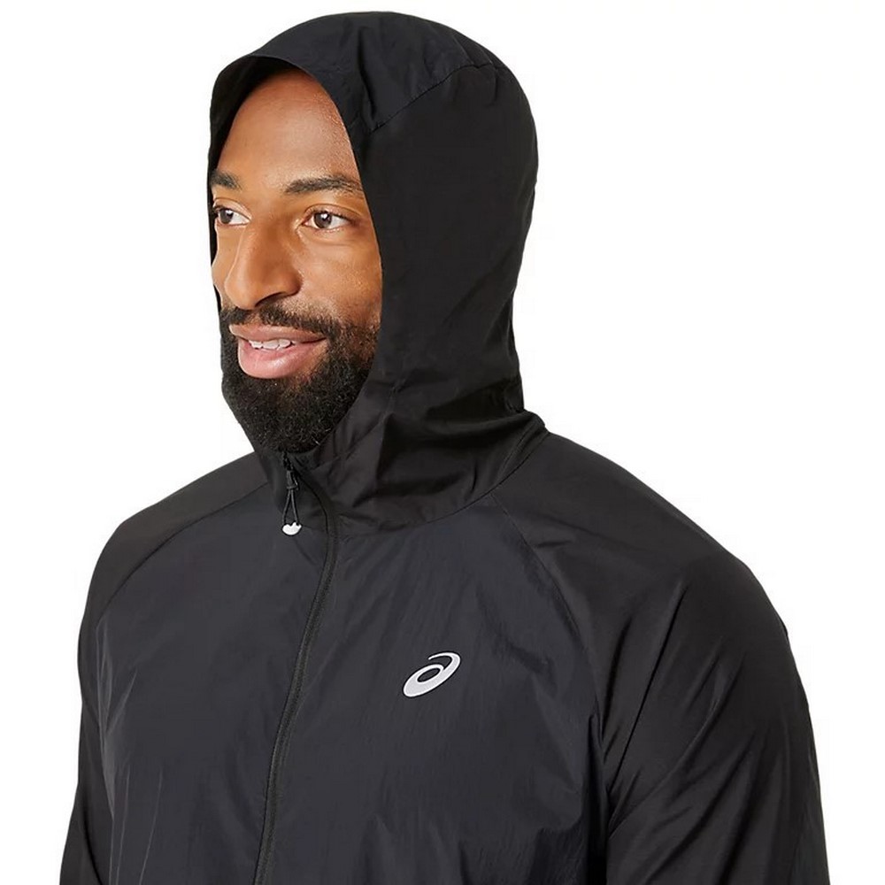 Чоловіча куртка для бігу Asics ROAD PACKABLE JACKET 2011D084-001