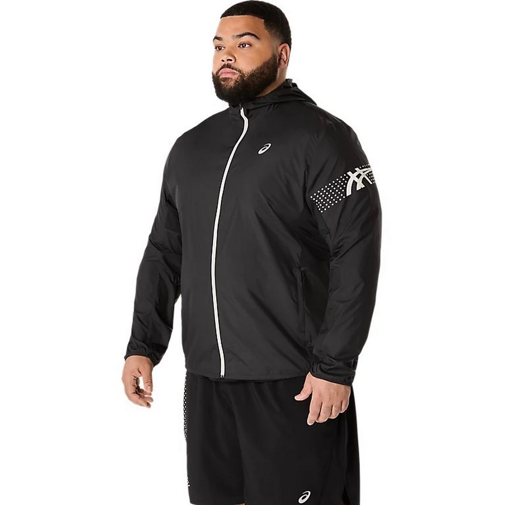 Чоловіча куртка для бігу Asics ICON JACKET 2011D237-001