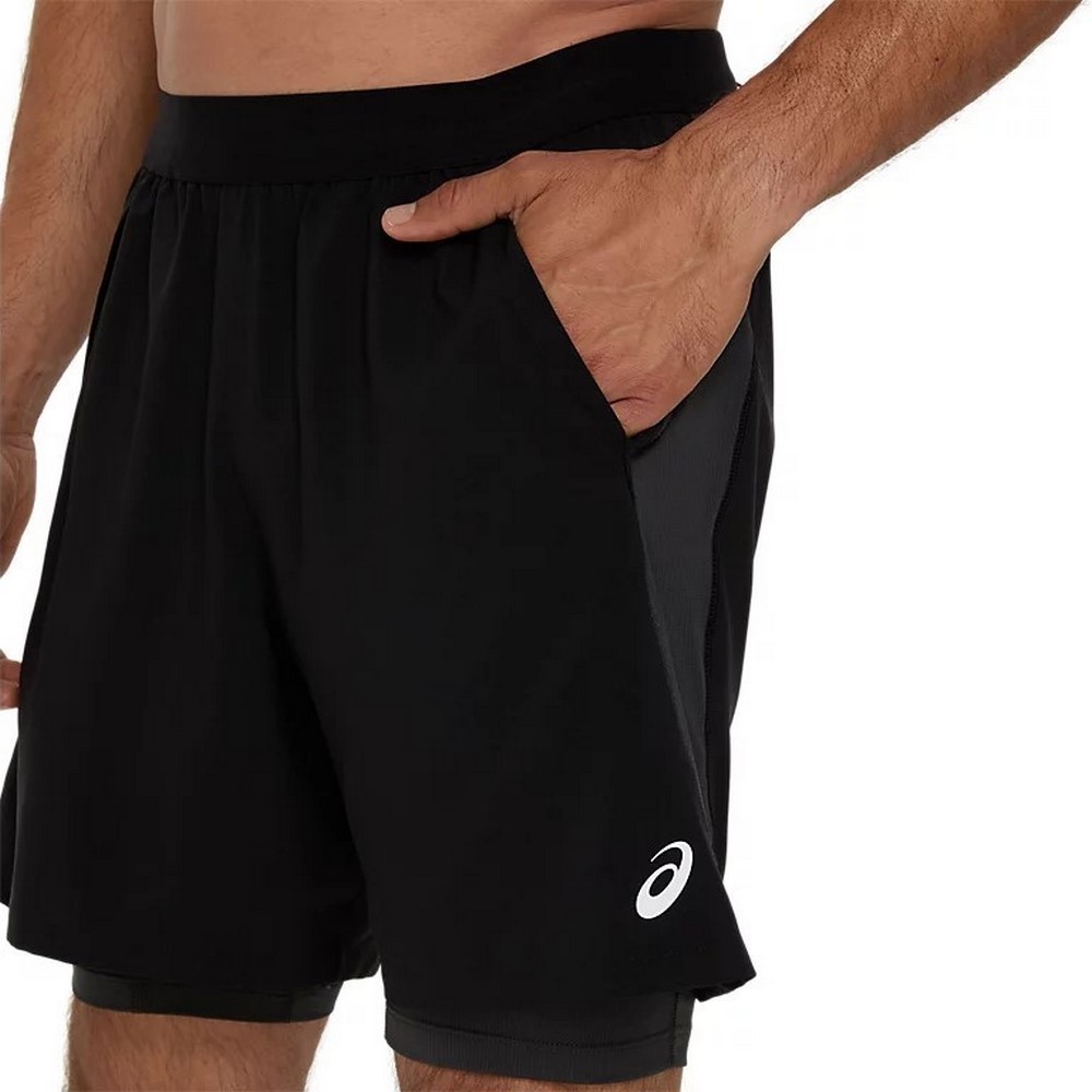 Чоловічі шорти для бігу Asics ROAD 2N1 7IN SHORT 2011D246-001