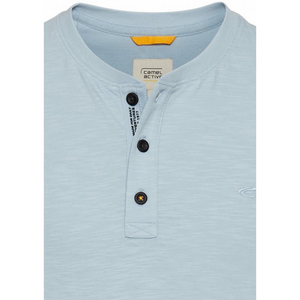Чоловіча футболка Camel Active HENLEY 1/2 ARM 409740-5T04-43